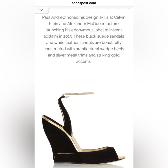 https://shoespost.com/paul-andrew-delphi-wedge-sandals/ - Picture 3 of 10